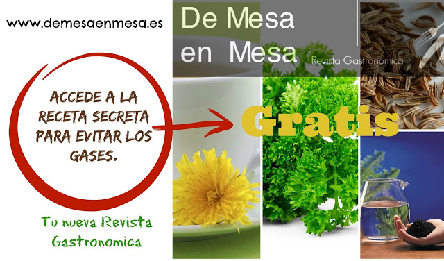 CÓMO EVITAR LOS GASES INTESTINALES O LA FLATULENCIA. www.demesaenmesa.es 1