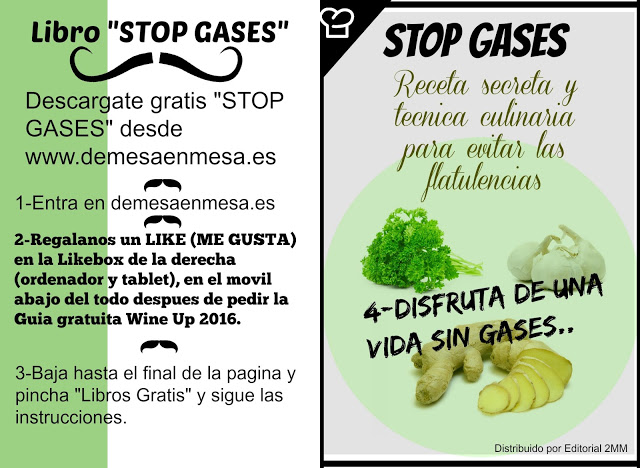CÓMO EVITAR LOS GASES INTESTINALES O LA FLATULENCIA. www.demesaenmesa.es 1