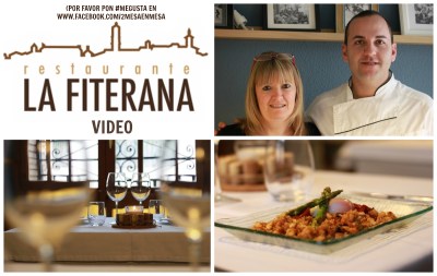 En los Fogones de Fitero.Navarra  Restaurante LA FITERANA. de David González Antón.   Un reportaje de Juan Antonio Rayo. www.demesaenmesa.es 1