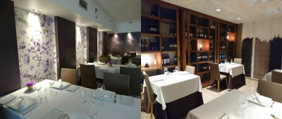 de mesa en mesa-Los 2 Comedores del Restaurante Boragos en Logroño.