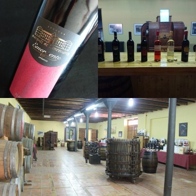 de-mesa-en-mesa-Interior de la Bodega de Marqués de Montecierzo