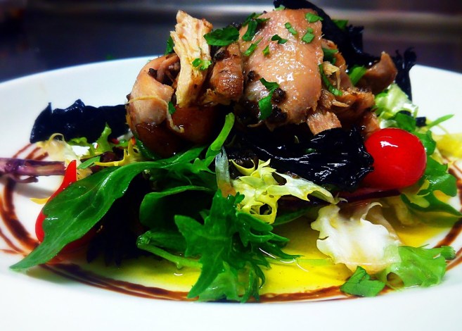 de mesa en mesa revista gastronomica ensalada restaurante boragos logroño