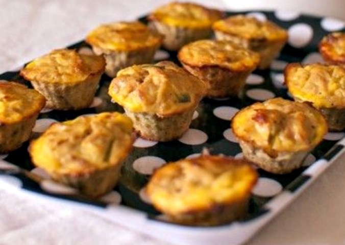 Pequeños MUFFINS DE ATÚN DE MESA EN MESA REVISTQA GASTRONMICA